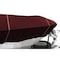 Eevelle Silvercloud Boat Cover TRI HULL RUNABOUT Inboard 17' 6in. L 84in. W Burgundy SCTR1784-BRG - alternate 2